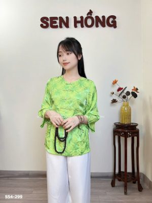 S54 Set Gấm tằm chữ thọ túi tiền