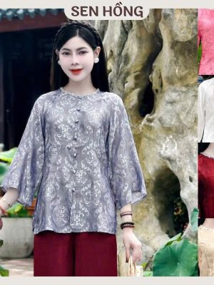 Bộ Tằm Nha Xá đính đá S38