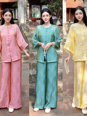 Set Thọ Ánh Kim cúc vai