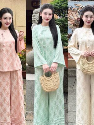 Set gấm Thọ cổ tết