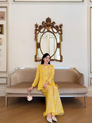 Bộ bà ba Tencel Vân Hoa S330