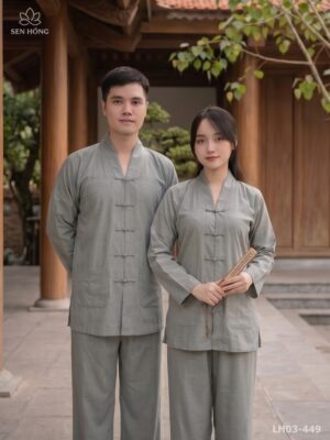 Bộ La Hán Linen Ấn Phật Tử LH03