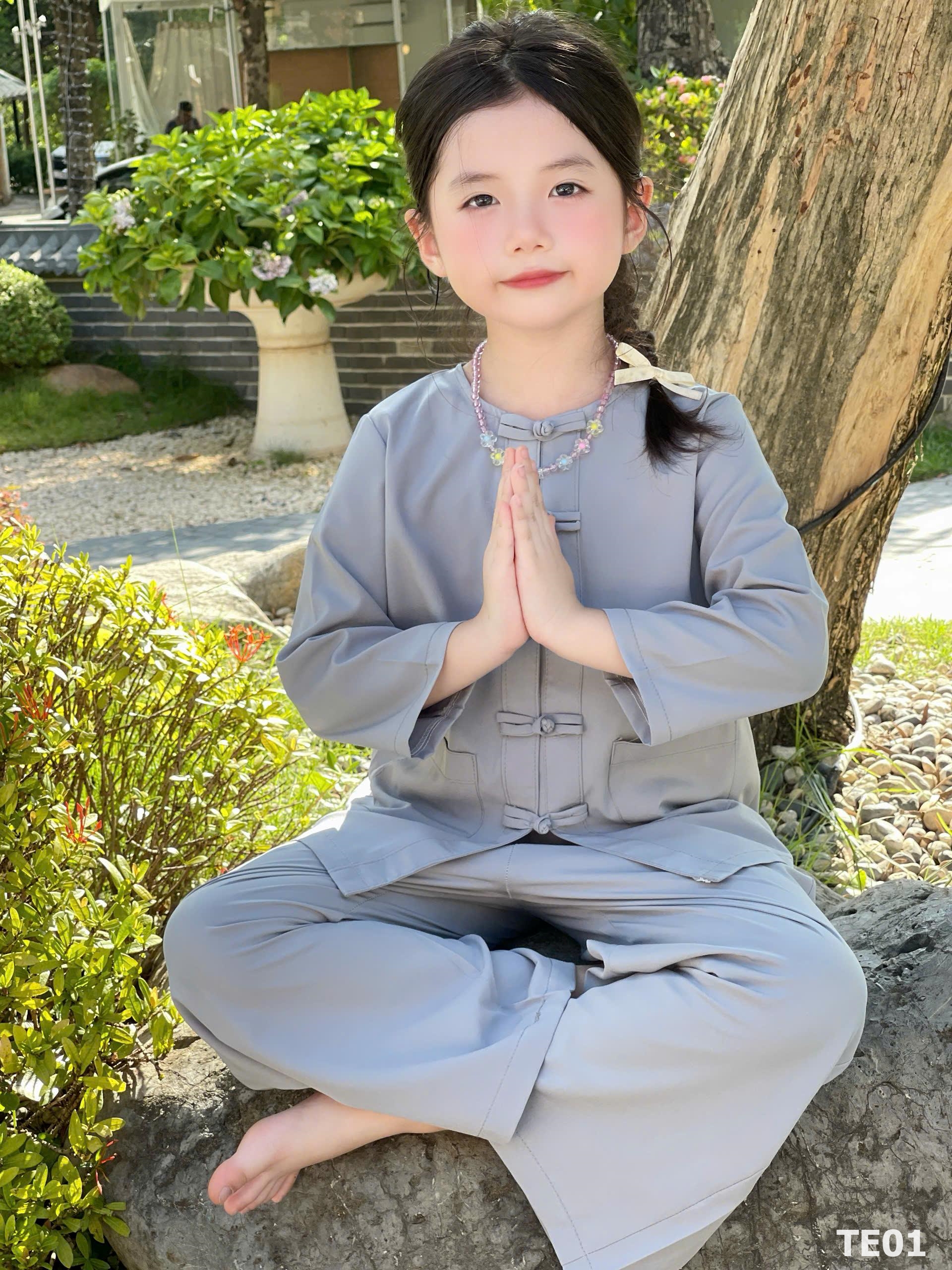 quần áo phật tử trẻ em (11) quan ao phat tu tre em 11